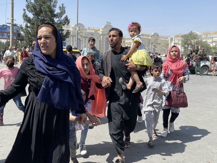 People Trying To Flee Afghanistan