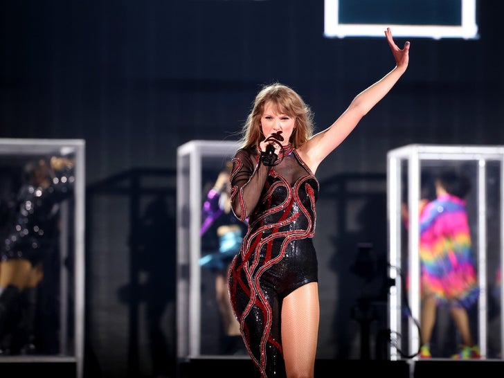 Taylor Swift Performs During 'The Eras Tour'