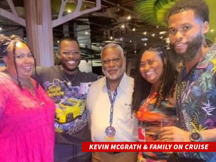 Kevin McGrath & Family on Cruise