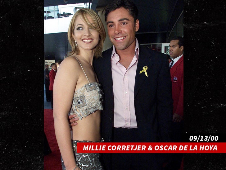 Millie Corretjer & Oscar De La Hoya
