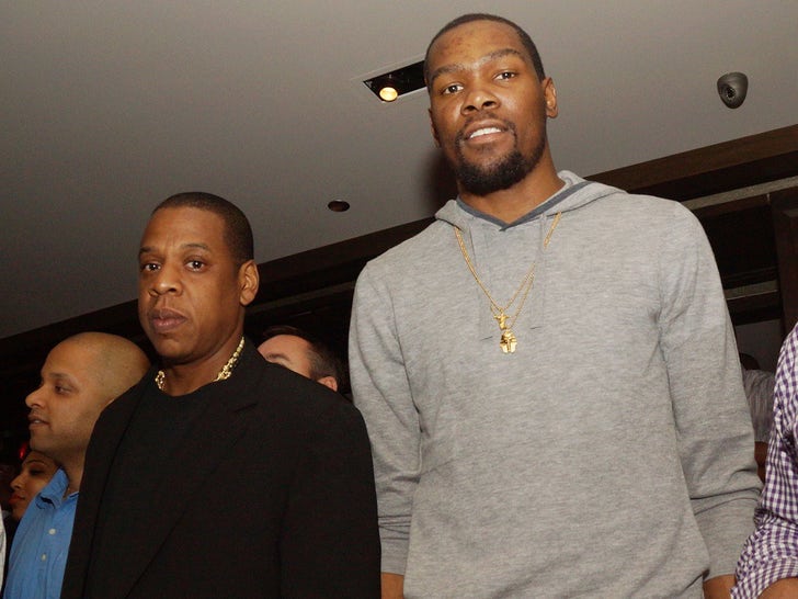 Kevin Durant With Hip Hop Greats