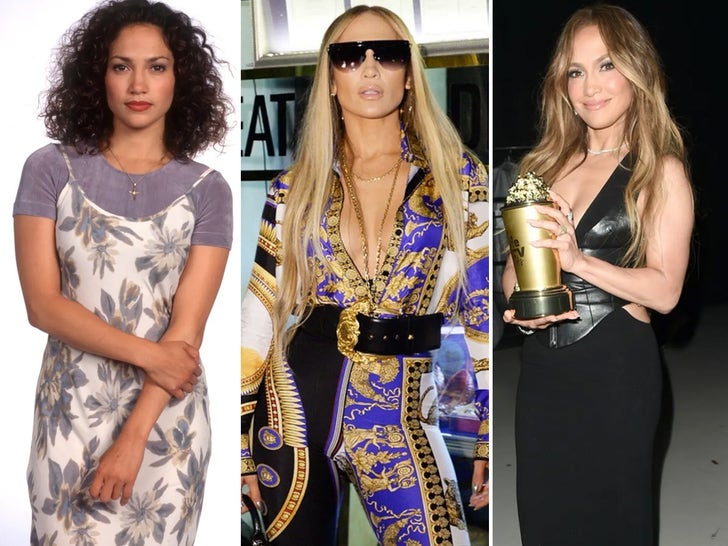 Jennifer Lopez Through The Years