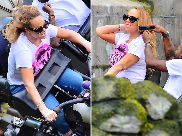Mariah Carey's Wild Ride At Universal Studios