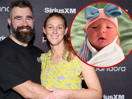 0401 jason and kylie kelce baby main getty comp
