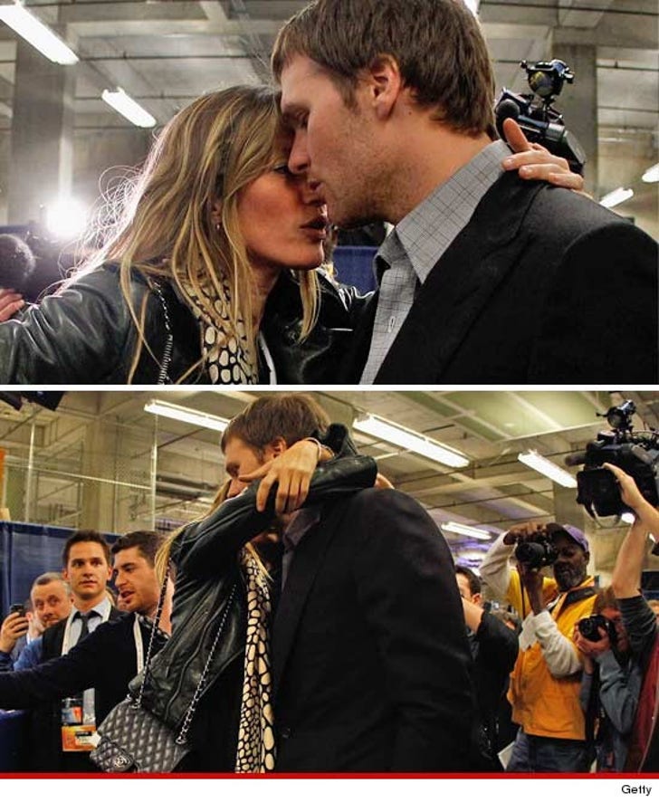 Gisele Bundchen -- 'My Husband Cannot F cking Throw the :: 0206-tom-brady-gisele-getty-1