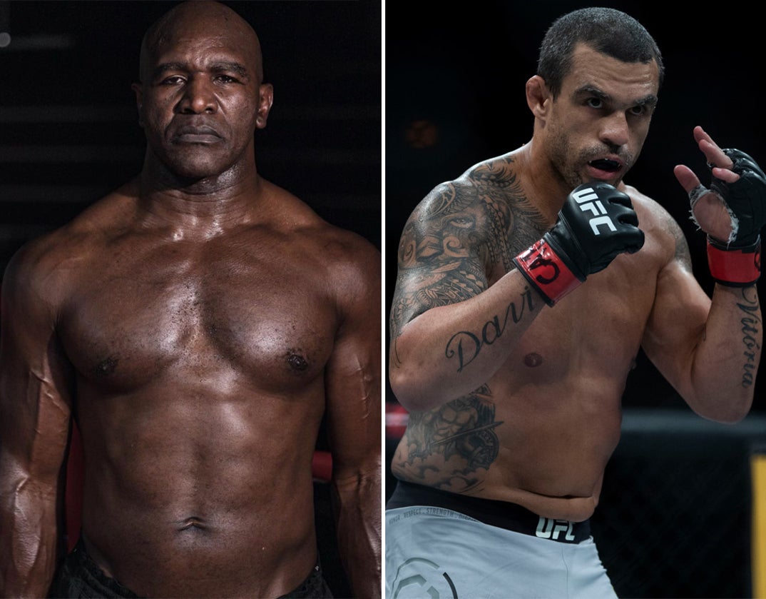 Evander Holyfield (58) vs. Vitor Belfort (44) -- Fight Night Edition