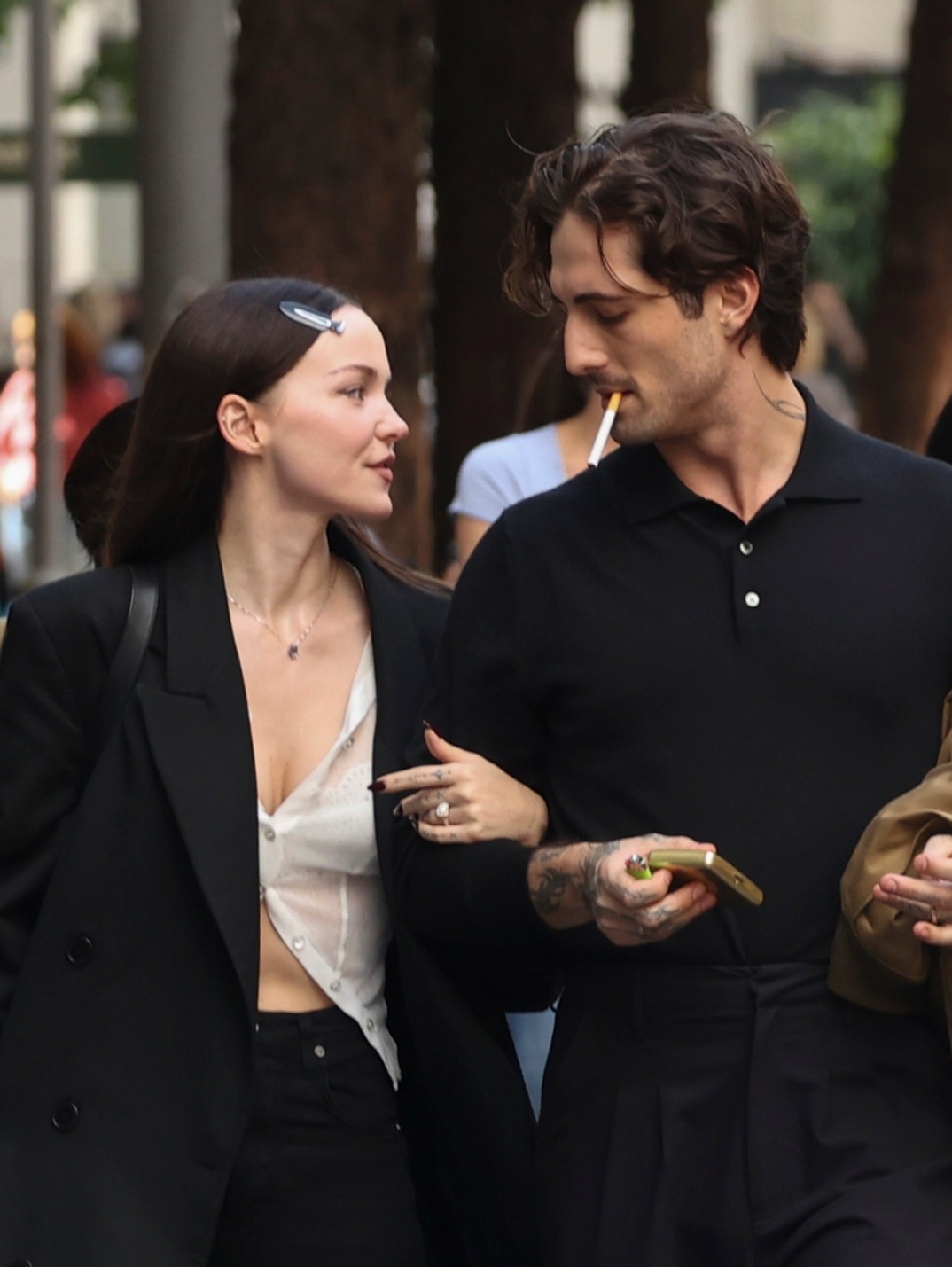 Dove Cameron and Maneskin Frontman Ring 4