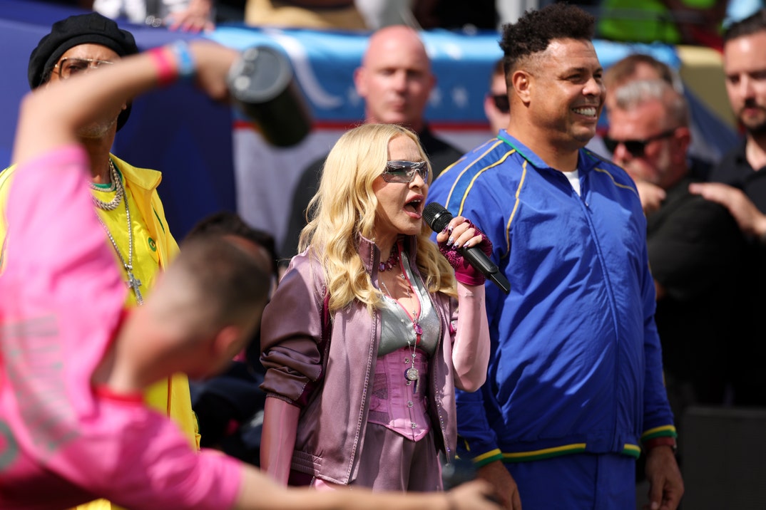 Ronaldinho, Madonna and Ronaldo