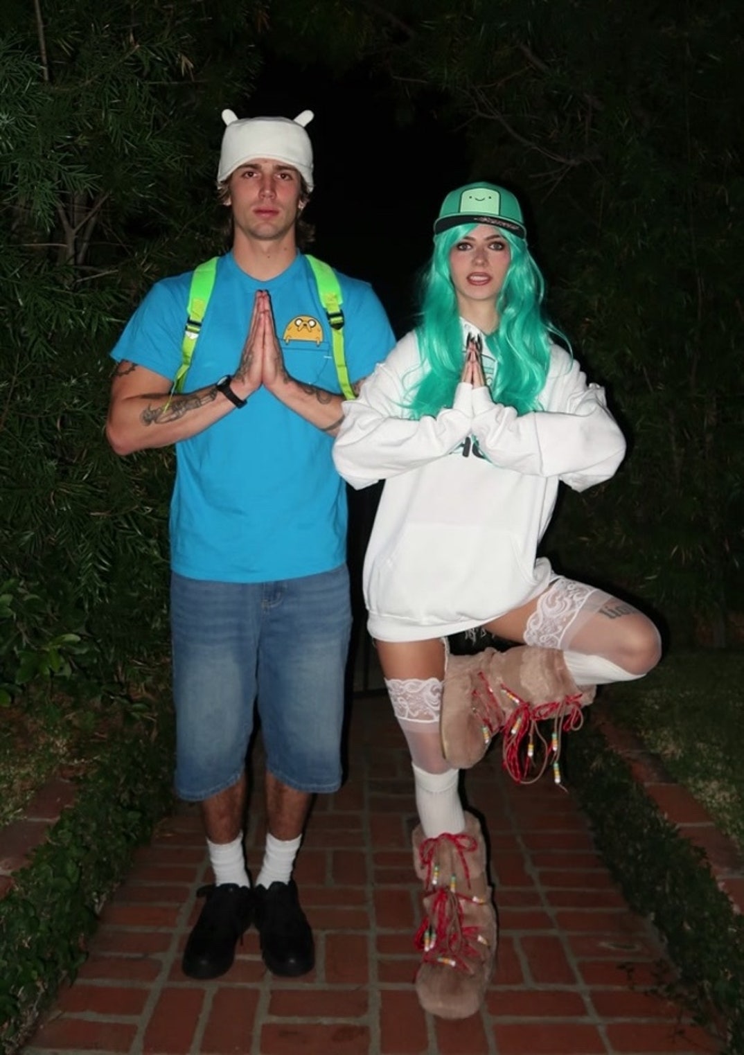 Vinnie Hacker and Carly Joy