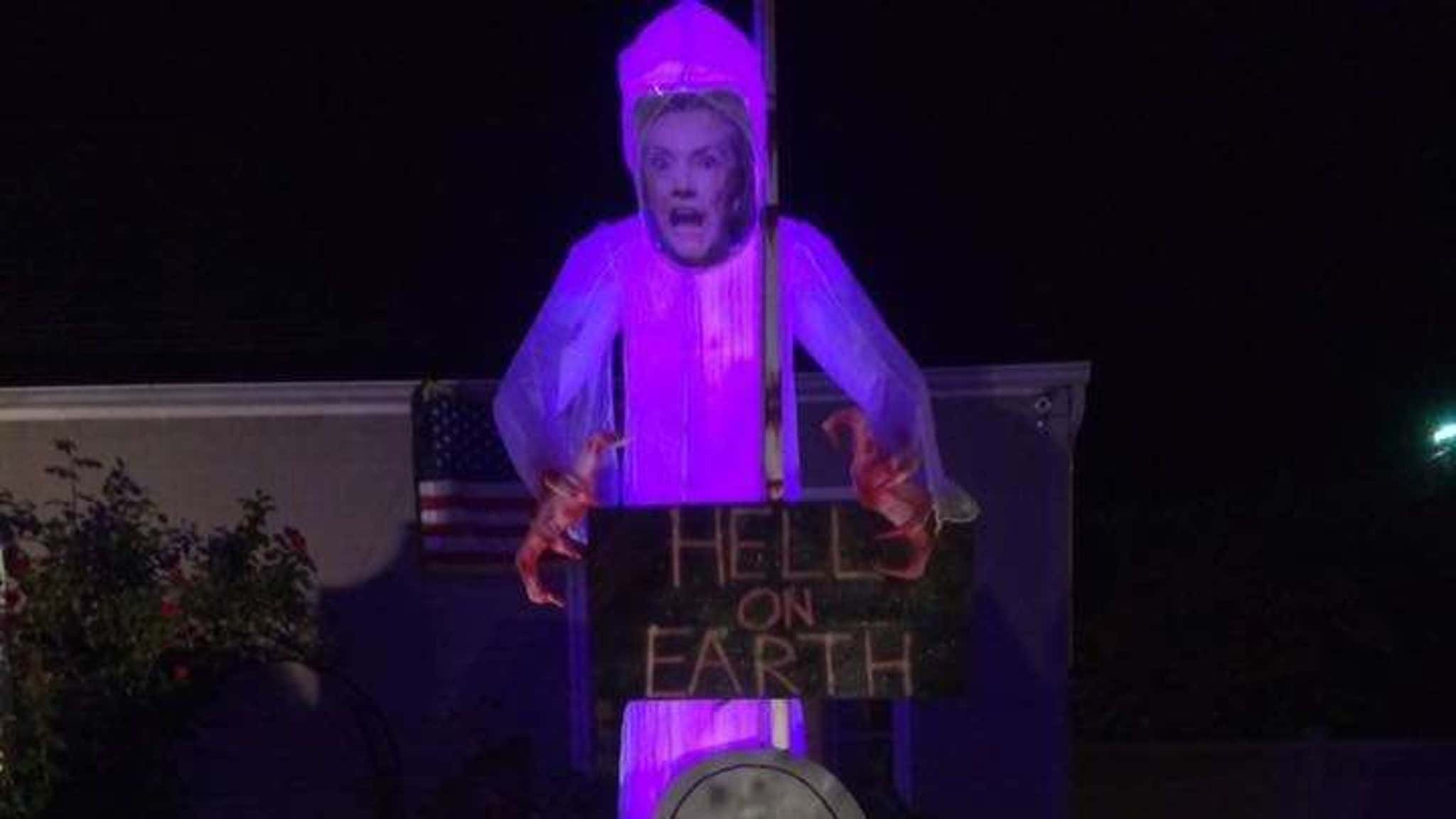 Hillary Clinton Haunted House