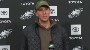 Nick Foles Oozes Swag In Webbed Shoes After Resurrecting Eagles' Season