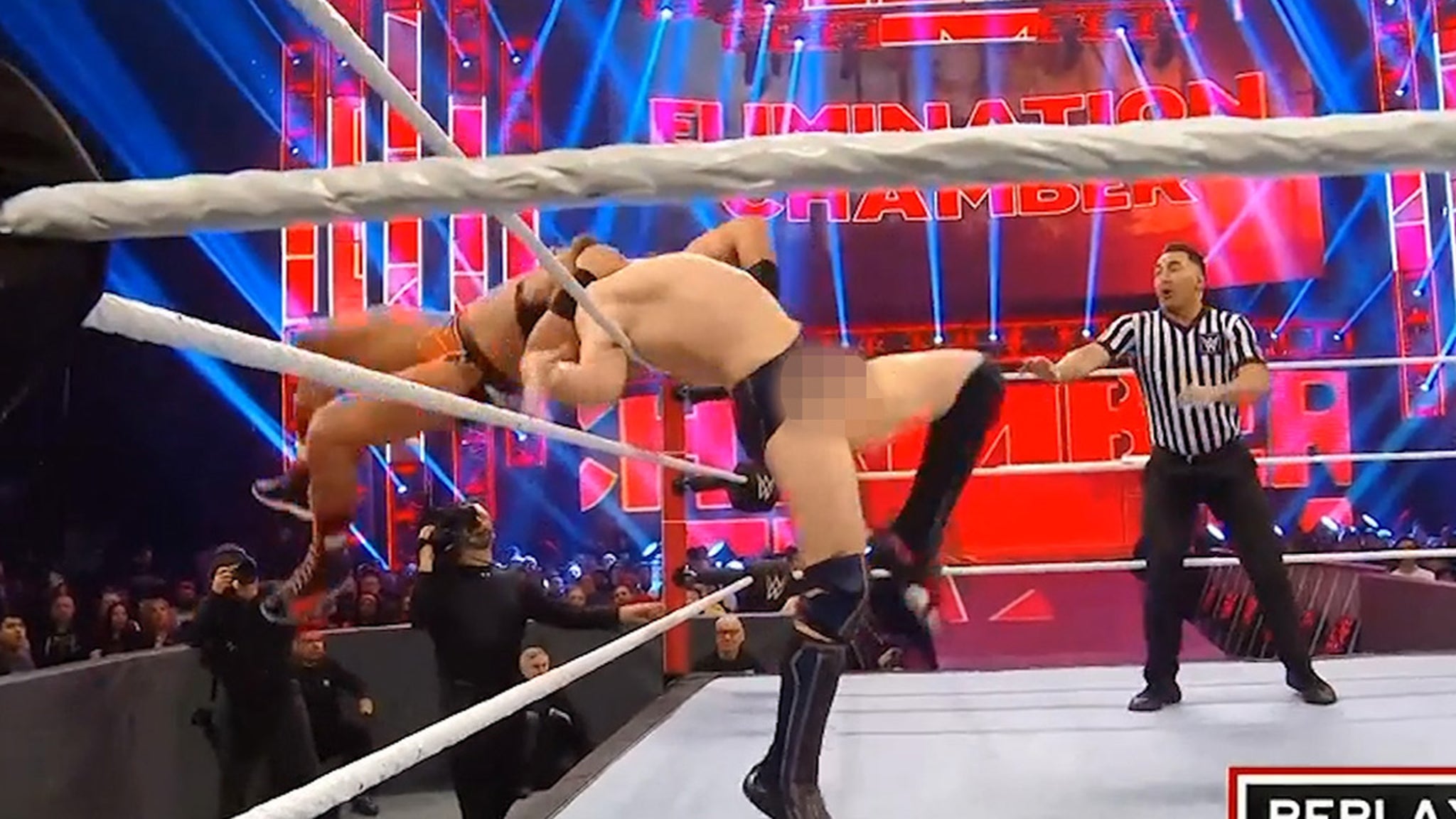 WWE's Daniel Bryan Suffers Wardrobe Malfunction In Ring, It's Nut...