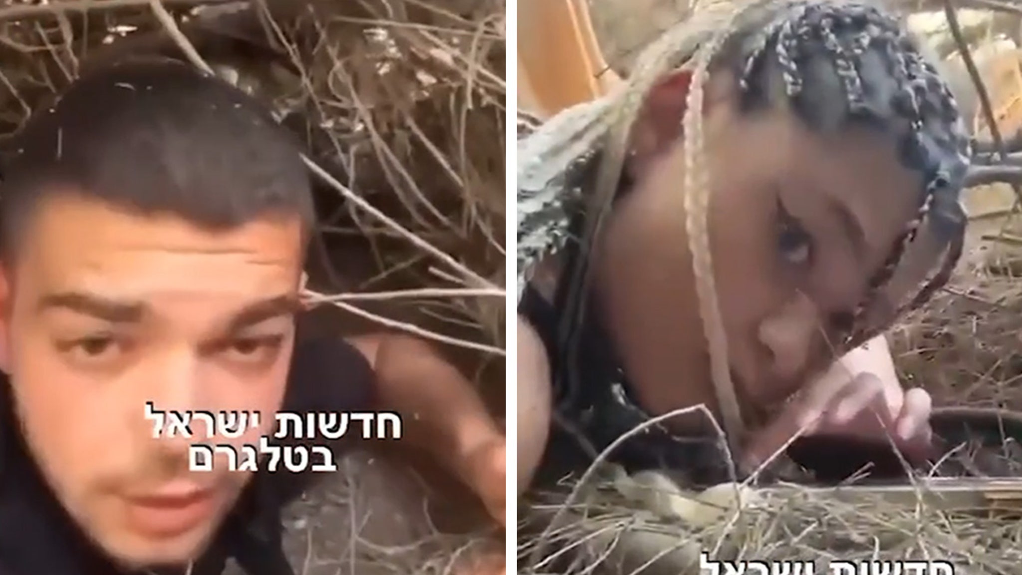 Une vidéo montre des spectateurs israéliens cachés dans des buissons pendant l’attaque du Hamas