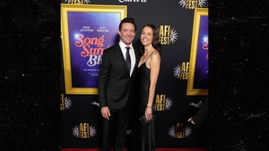 Hugh Jackman and Sutton Foster getty 1