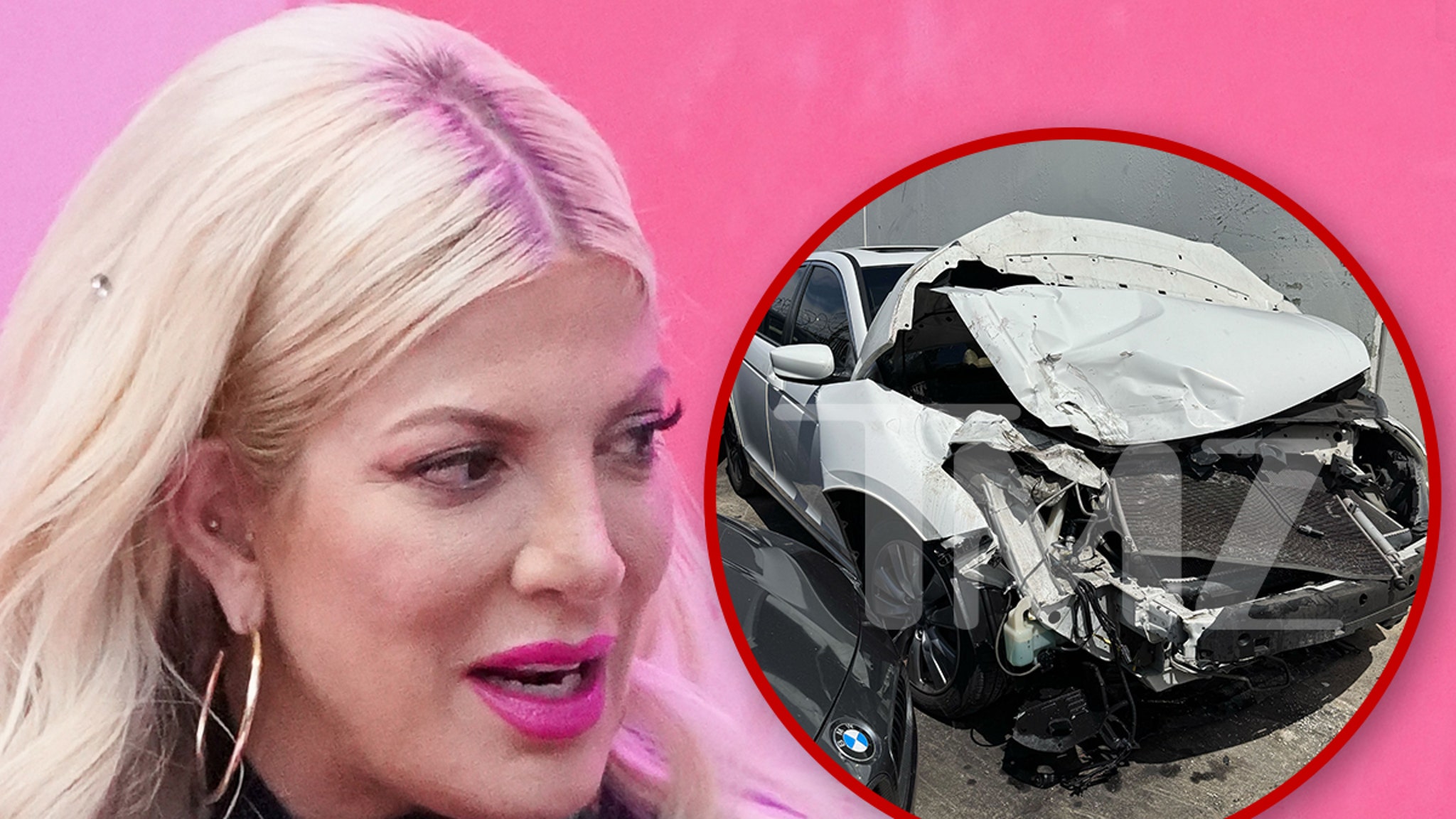 Tori Spelling Exploring Legal Options After Car Crash With&hellip;