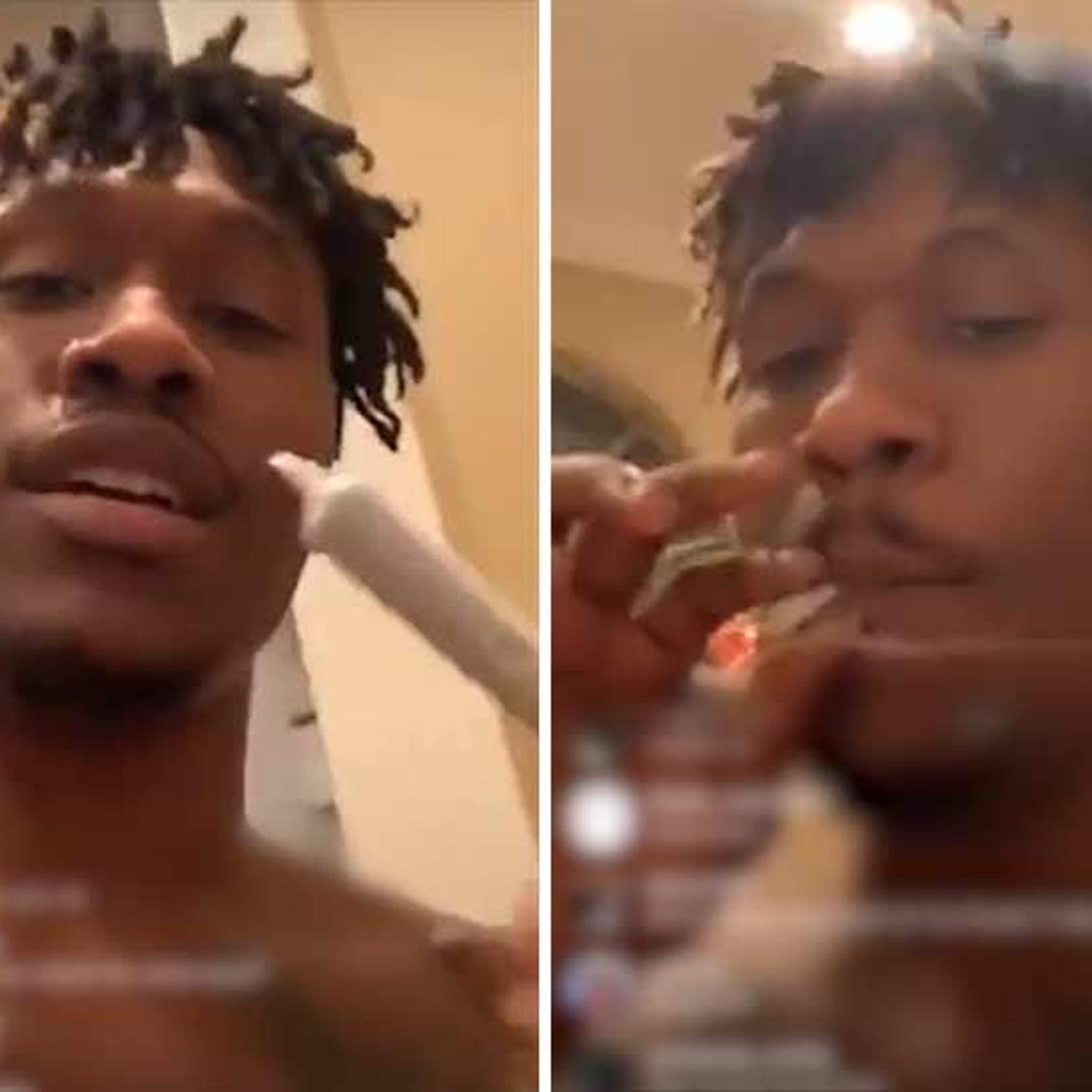 Cowboys David Irving Smokes Weed On Instagram To Announce