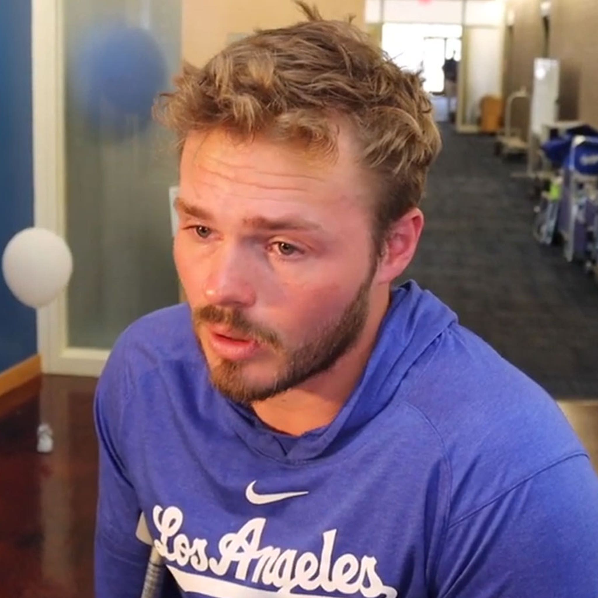 😭 Gavin Lux emotional interview on Freak torn ACL injury, fights tears  on Dodgers Shortstop Dream 