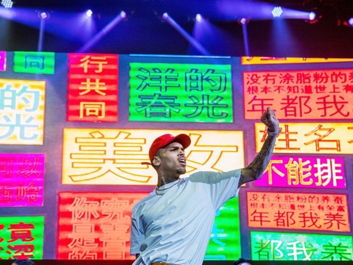Chris Brown's Performance Photos