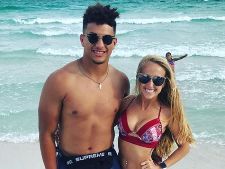 Patrick Mahomes and Brittany Matthews -- The Hot Couple