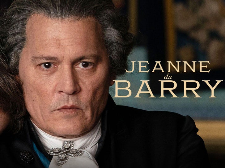 Johnny Depp en su película Jeanne du Barry