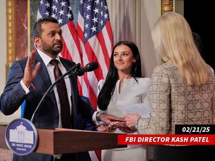 Kash Patel ha giurato in Sub Getty Swipe