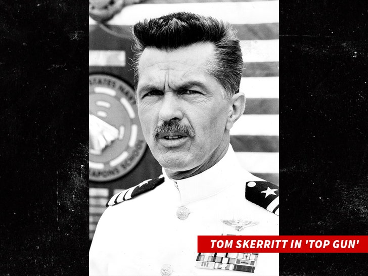 Tom Skerritt in Top Gun everett collection 1