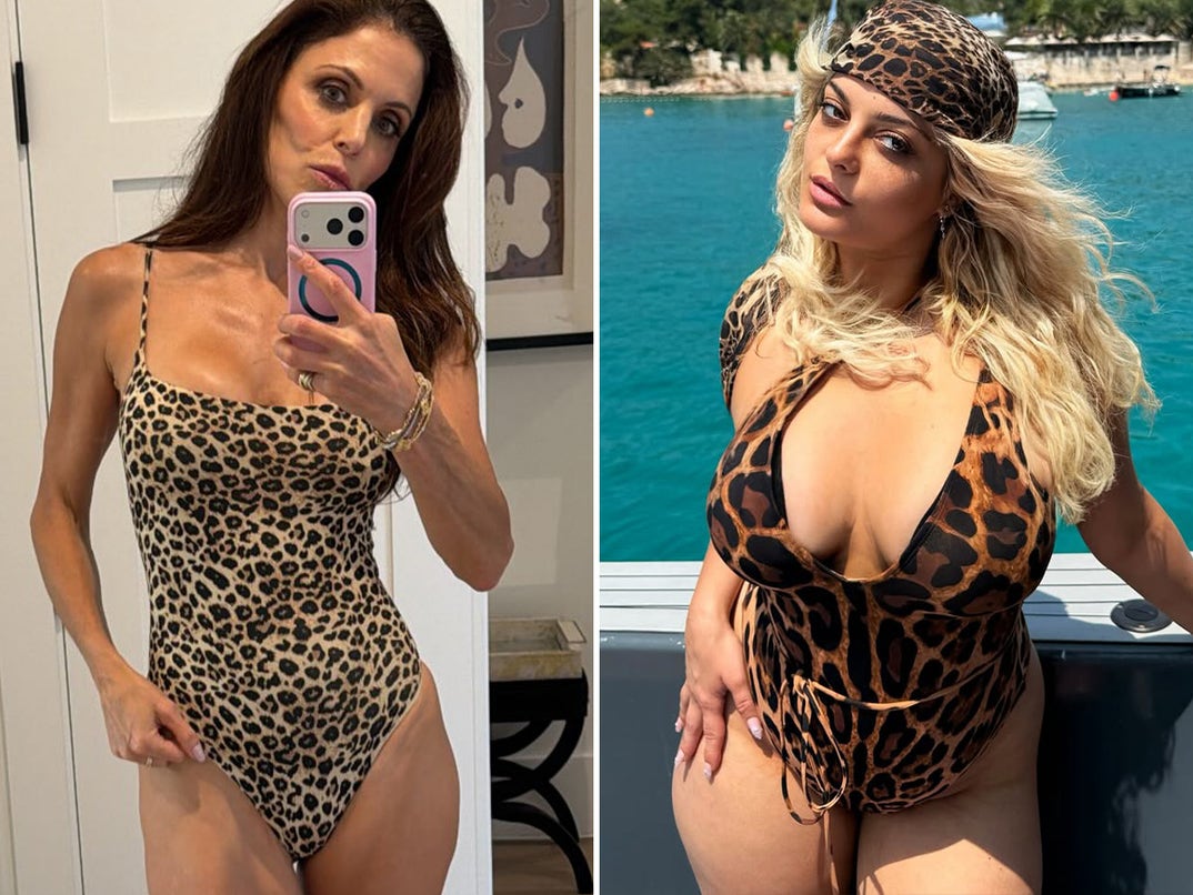 Bethenny Frankel vs. Bebe Rexha -- Animal Swimsuits Edition