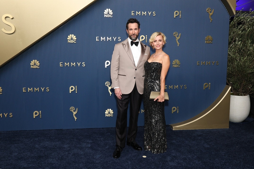 Noah Wyle and Sara Wells
