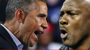 President Obama -- FIRES BACK AT MICHAEL JORDAN ... Worry About Your Crappy NBA Team