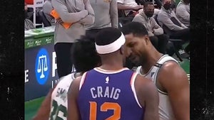 Tristan Thompson In Heated Shouting Match with Suns' Torrey Craig, 'You Trash!'