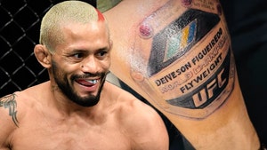 UFC's Deiveson Figueiredo Gets Championship Belt Tattoo After Win Over Moreno