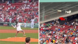 Steve Aoki Throws Horrible First Pitch At Red Sox Game, Worst Ever?