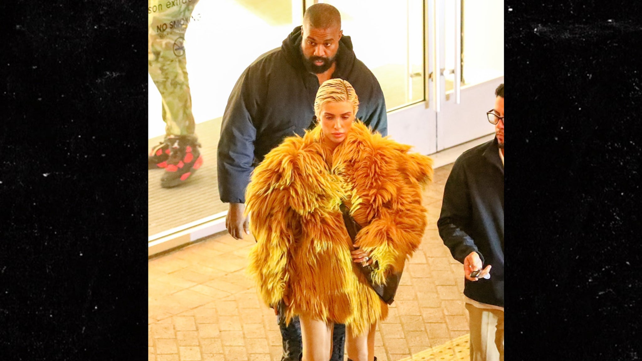 Kanye West Takes Wife Shopping at Balenciaga Despite Brand