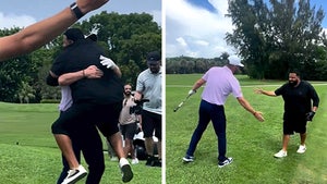 DJ Khaled Loses His Mind On Golf Course Over Michael Block's Hole-Out