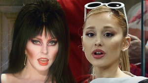 Elvira and ariana grande getty 1