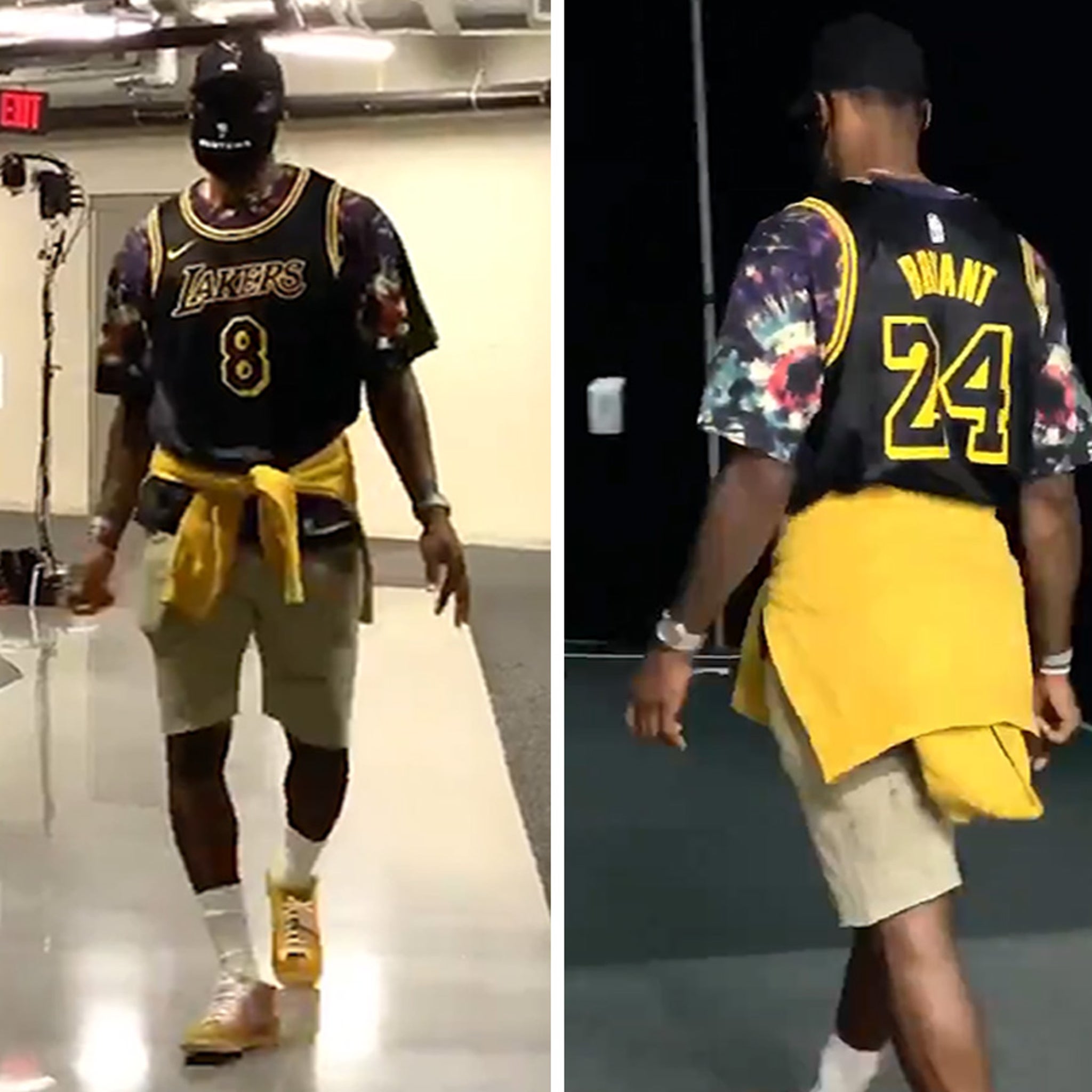 LeBron James Rocks Kobe Bryant Tribute Jersey To Lakers Playoff Game