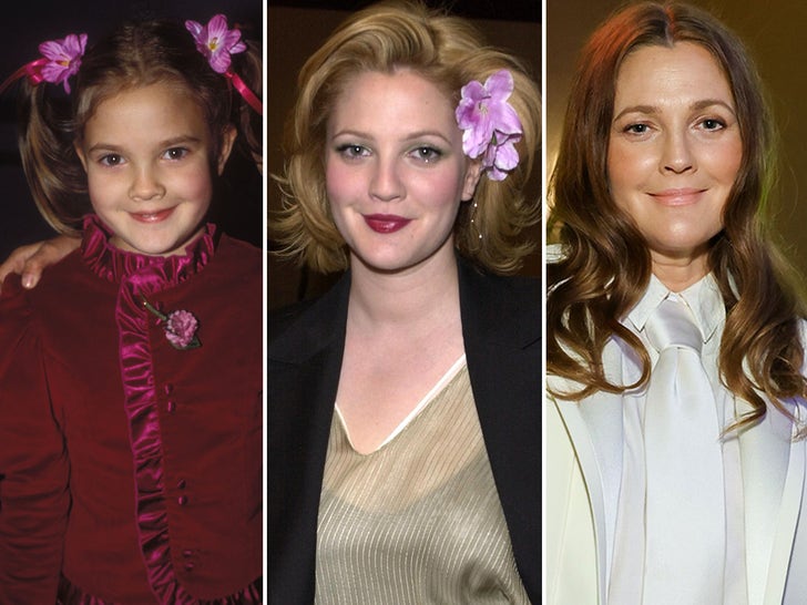 Drew Barrymore Through The Years