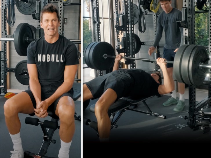 Tom Brady Bench Press 1