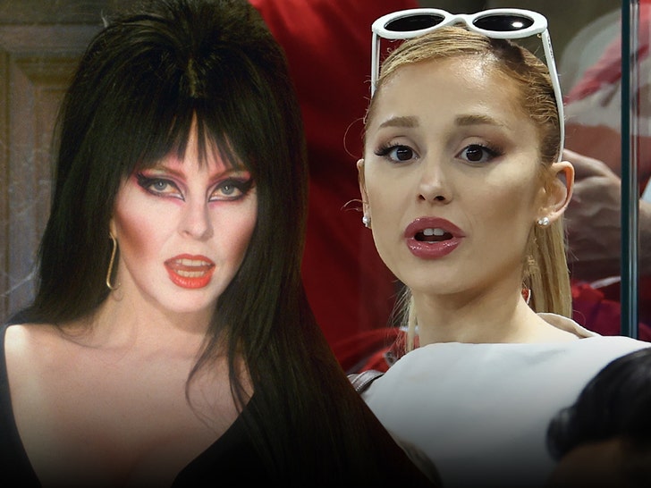 Elvira e ariana grande getty 1