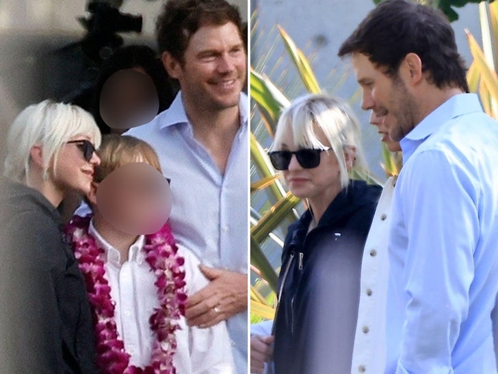 Chris Pratt and Anna Faris Reunite Publicly For Son's Graduation