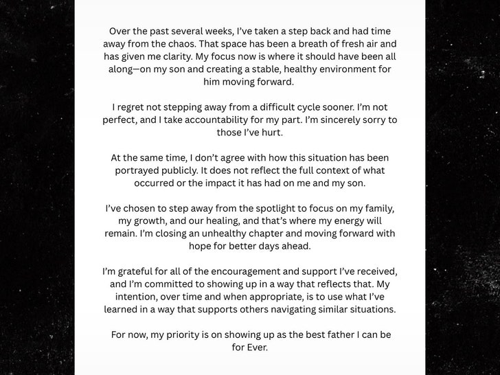 dakota mortensen statement insta 1