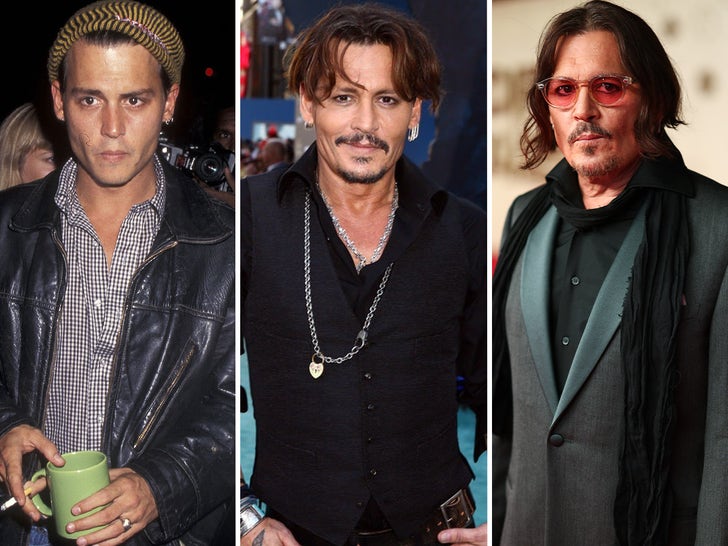 Johnny Depp Through the Years