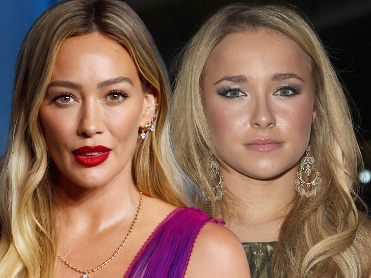 hayden panettiere Hilary duff getty comp