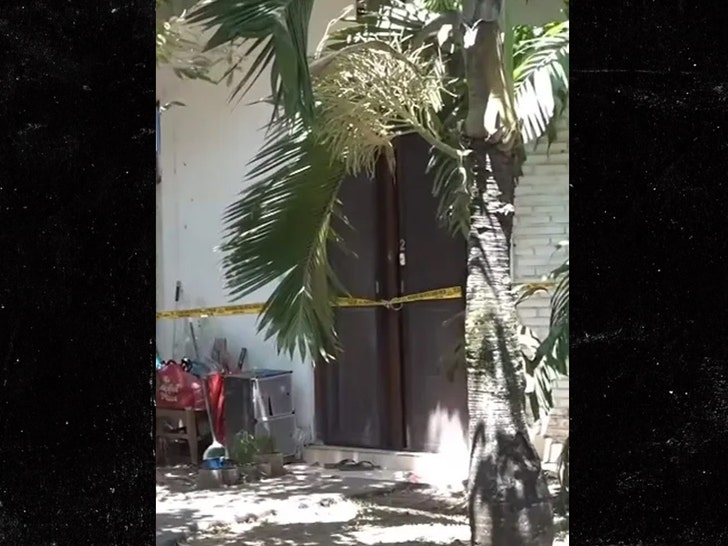 Damien John Shaw caution tape