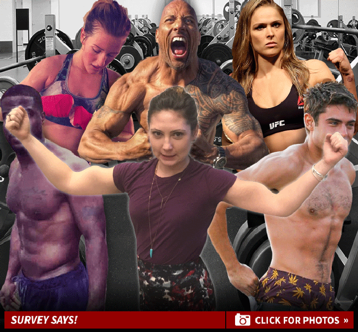 TMZ Staff Picks -- Which Star Would You Choose for a Trainer?