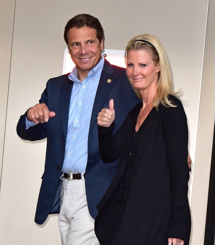 Andrew Cuomo and Sandra Lee -- Happier Times