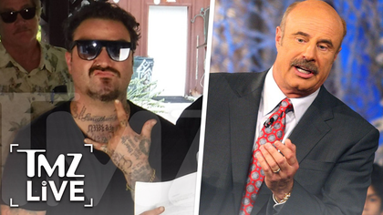 Bam Margera's public plea for help from Dr. Phil worked -- TMZ has learned they're on set right now getting ready for a one-on-one session ... then it might be off to rehab.