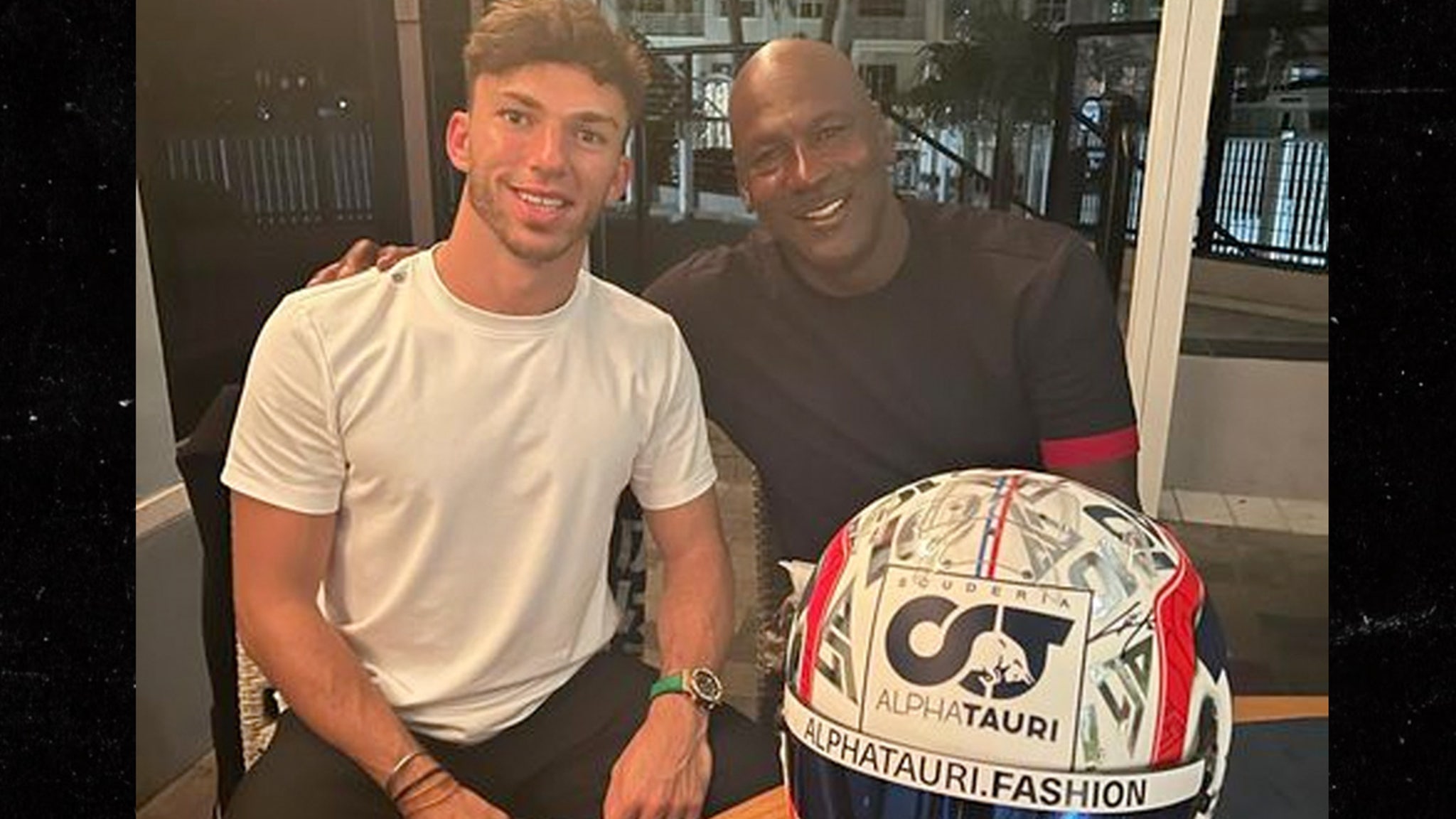 Michael Jordan And F1 Star Pierre Gasly Bro Down At Dinner In Miami