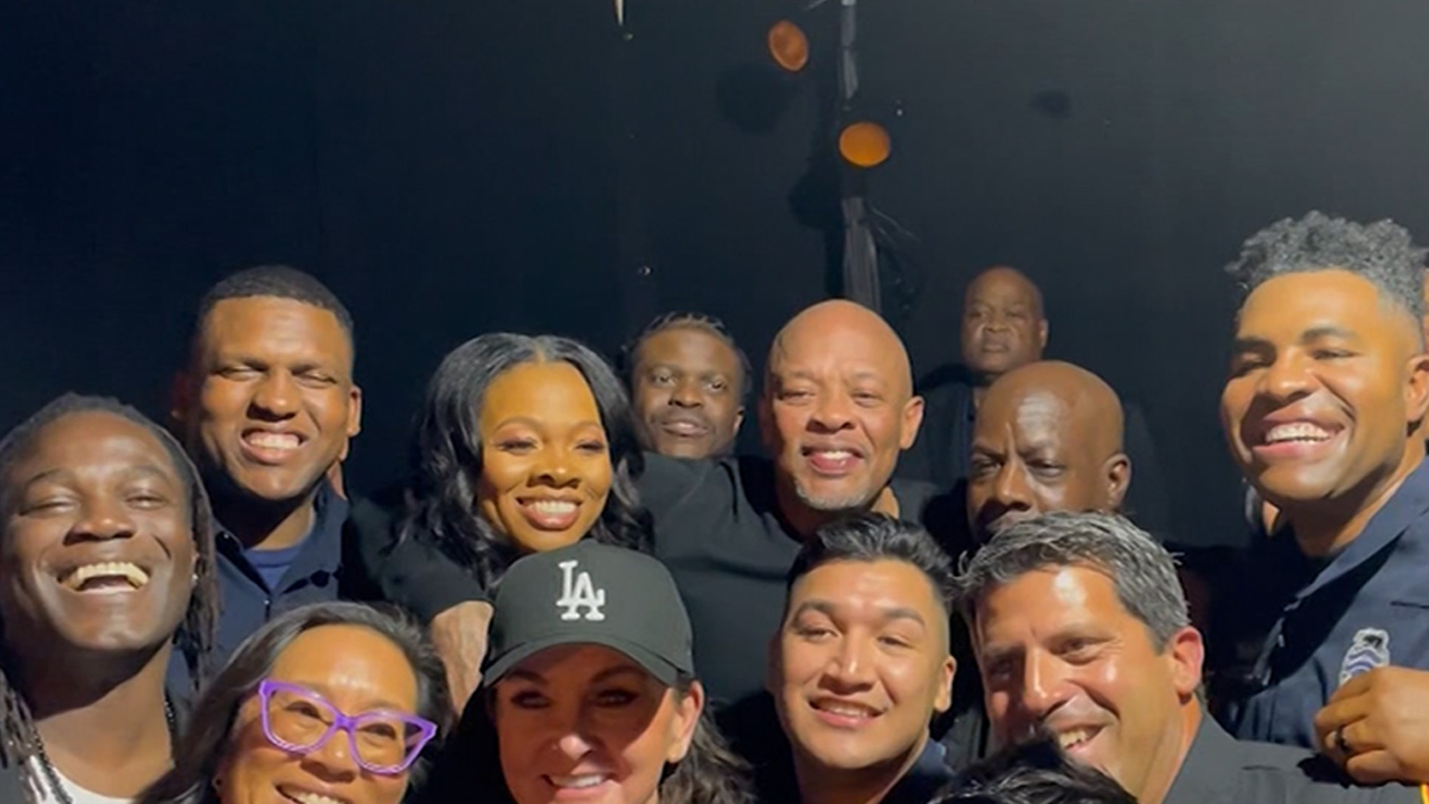 Dr. Dre Makes First Responders’ Night With Grammys Meet And Greet