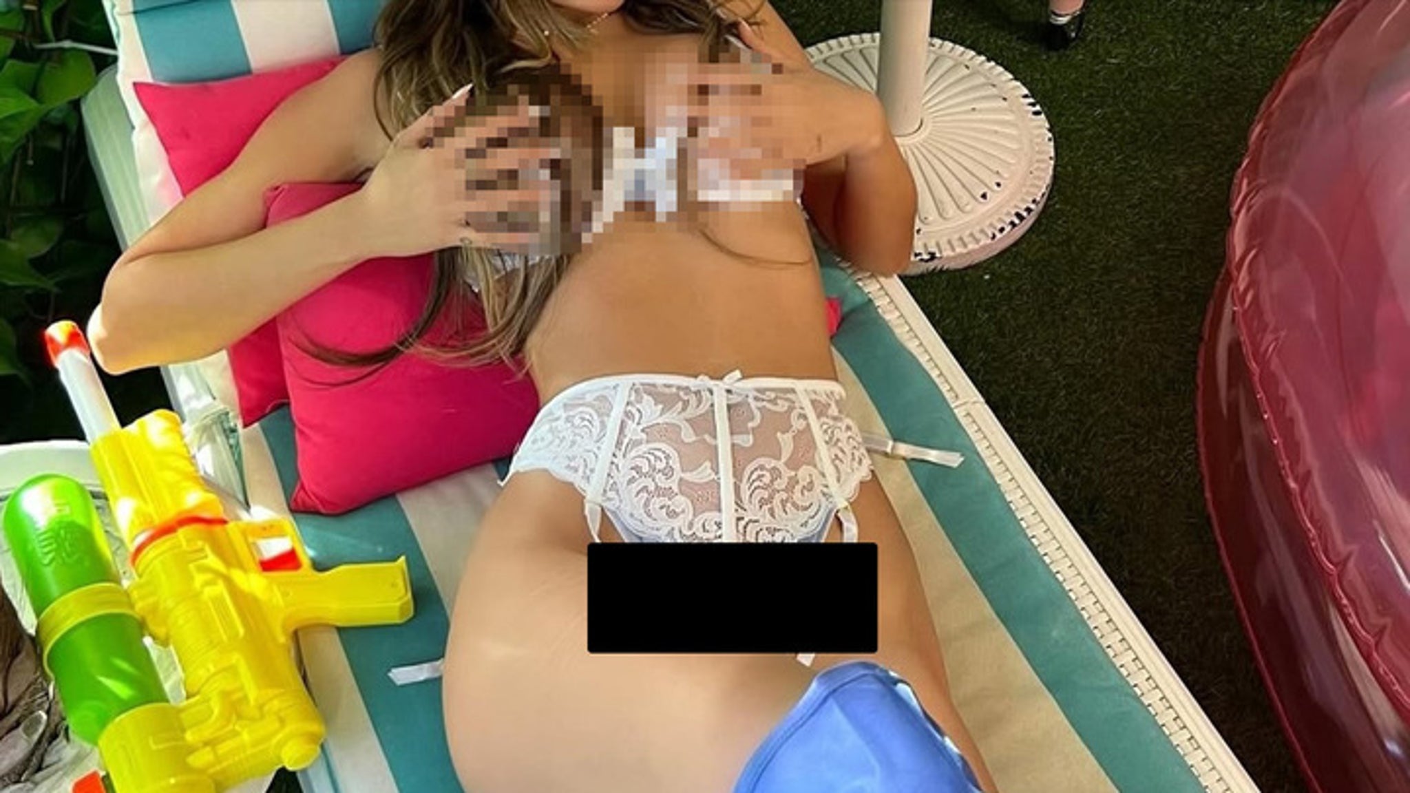 Sexy Lady in Lingerie — Guess the Hot Mama!